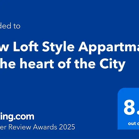 Lägenhet New Loft Style Appartman In The Heart Of The Budapest